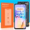 Reparo OLED Display per Samsung Galaxy S20 Fe 4G Schermo di Ricambio per Galaxy S20 Fe 5G LCD Display Touch Screen Digitizer Assembly Riparazione SM-G780F SM-G781B SM-G781B/DS (Nero con Cornice)
