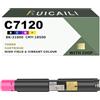 RUICAILI Sostituzione della cartuccia toner compatibile C7120 006R01826 per stampante Xerox Versalink C7120 C7125 C7130 (1, Magenta)
