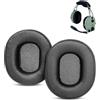 HTINDUSTRY Clark H10-20 Cuscinetti auricolari di ricambio per David Clark H10-20/ H10-13.4/H10-30/ H10-40/ H10-13S/ H10-76/H10-60 Cuffia Cuscinetti per cuffie con Pelle proteica e memory foam