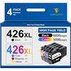 YUANQIMM LC426XL LC 426XL Cartucce Compatibili per Brother LC426XL Cartucce
