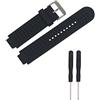 Lokeke - Cinturino di ricambio per smartwatch Garmin Forerunner 25 GPS (grande), in silicone