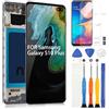 ARSSLY LCD Schermo per Samsung Galaxy S10 Plus S10+ G975F G975U G975A 6,4 LCD Display Touch Screen Assemblea Sostituzione Schermo con Strumenti (Nero con Cornice, Senza Fingerprint Unlocking)