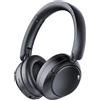 TIMU Cuffie Wireless Bluetooth 5.4 con Noise Cancelling, 6 EQ Modalità di Suono, Assistente Vocale, 120 Ore Di Riproduzione, Hi-Res audio, Bassi Potenti, Audio Lossless AUX, compatibili iOS e Android(Nero)