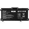 JPking LK03XL Batteria per HP Envy X360 Convertible 17-AE 17M-AE 17T-AE 17-BW 17M-BW 17-CE 17M-CE 17T-CE 17T-BW 15-BP 15M-BP 15-BQ 15M-BQ 15M-CP 15M-CN0XXX L09281-855 916814-855 916368-541