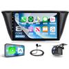 Rimoody 6G+128G 8 Core Android Autoradio per IVECO Daily/KLen RV 2013-2021, 9 Pollici Schermo Carplay Android Auto Senza Fili Bluetooth FM/RDS/EQ/DSP WiFi GPS Panoramica a 360° Comandi al Volante Retrocamera