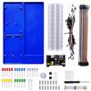 GeeekPi ABS Holder Kit per Raspberry Pi 4B,3B+,3B,2B,B+,Zero,Zero W,Arduino Uno,Arduino Mega 2560 (Blu) - Kit per esperimenti elettronici