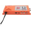 Denash Interfaccia Multimediale HD Al Modulatore RF, Plug and Play 100‑240 V AV Al Modulatore RF Supporta Formati NTSC PAL Commutatore di Canale per Console di Gioco (Spina UE da 100 a