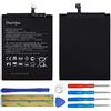 Duotipa Batteria di ricambio BN44 compatibile con Xiaomi Mi Redmi Note 5/Note 5 Plus batteria con attrezzi