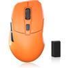 KYSONA - Mouse da gioco wireless, 26000 DPI, frequenza di polling 8K, Tri-Mode 2,4 GHz/USB-C/Bluetooth, ergonomico, basato sul Web, rivestimento refrigerante a ghiaccio, mouse da gioco ricaricabile