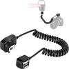 NEEWER Cavo per Speedlite Flash TTL Esterno Fotocamera da 4,2'/1,3m Compatibile con Canon DSLR 800D/750D/700D/650D/600D/7D2/7D/6D2/6D/5D4/5D3/5D2/5DS/1D4/1D3/100D/80D/70D/60D