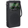 Getdoublerich Radio Digitale Portatile AM/FM/SW Radio Design Compatto Con Potente Altoparlante 3W Alimentato A Batteria Con Altoparlante Stereo Jack Auricolare