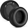 PALUMMA Cuscinetti auricolari di ricambio in pelle proteica, compatibili con cuffie Philips Audio Fidelio X2HR X1, kit di cuscinetti auricolari di ricambio, Nero , Taglia unica