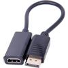REY Adattatore DP (DisplayPort) maschio a HDMI femmina, fino a 4K