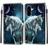 KENHONER Custodia per Samsung Galaxy A56, Lupo