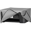 kwmobile Copertina Antipolvere Compatibile con Epson Expression Home XP-3200 / XP-4200 / XP-4205 - Copri Stampante - Copertura Protettiva - Fodera in Grigio Chiaro