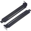 sourcing map - Coperture per slot PCI con viti per PC Case antipolvere, colore: Nero 5 pezzi