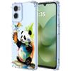 YUXING Cover Trasparente per Xiaomi 15T Pro 5G - Custodia Protettiva Sottile in TPU Morbido Antiurto con Carino Motivo Disegno Cool (Panda)