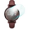 GIOPUEY Pellicola Protettiva per Garmin Lily 2, [6 Pezzi] Flessibile TPU Schermo Protezione Pellicola [Extra-Sottile] [Anti-graffio] - Trasparente