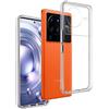 REY Cover in Gel TPU Trasparente per Vivo X80 PRO 5G, Ultra Sottile 0,33 mm, Morbido Flessibile, Custodia Silicone