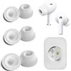 Adhiper Auricolari di ricambio per Airpods Pro di seconda generazione con foro per la riduzione del rumore, cuscinetti in silicone per AirPods Pro con confezione di archiviazione, adatti alla custodia