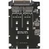 Sarini Adattatore SSD SFF-8639 NVMe U.2 a M.2 M-Key SATA PCIe compatibile con SSD 750 P3600 P3700 per una maggiore flessibilità di archiviazione