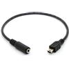 Mr.Gadget's Solutions Mr. Gadget's Solutions Cavo adattatore da maschio a femmina da 3,5 mm/mini USB 5 pin maschio a jack per cuffie femmina da 3,5 mm Aux cavo adattatore audio
