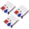 ALMOCN 3PCS PN532 NFC NXP RFID Modulo V3 Kit Near Field Communication Reader Module Kit I2C SPI HSU con S50 Scheda Bianca Chiave Card per Arduino Raspberry Pi Smart Phone FAI DA TE Android Phone