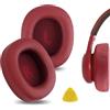 Geekria Cuscinetti auricolari di ricambio per cuffie JBL E55BT (rosso)