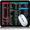 Ehuixinsheng Excel, tappetino per mouse con scorciatoie da tastiera per computer, portatile, piccolo, antiscivolo, con scorciatoie per ufficio, casa, scrivania, laptop, regali di apprezzamento (stile