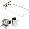 JINTAI Set Coperchio Copertura Cerniere per Schermo LCD per HP 15BS 15TBS | 15BW 250 255 256 258 G6 TPNC129 TPNC130 AM204000500 AM204000600 925297001