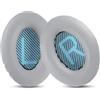 INF Cuscinetti auricolari per Bose QuietComfort 15 QC2 QC25 Ae2 Ae2i Ae2w SoundTrue & SoundLink cuffie (1 paio nero/blu)