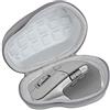 Hermitshell - Custodia rigida da viaggio per mouse wireless Logitech MX Master 3 Advanced (versione aggiornata 2.0 più compatta) (grigio)