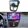 Hikity 2+64G 9 Autoradio Android 15 per Peugeot 207 2006-2015 Wireless Carplay