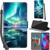 Haninsuze Cover per Xiaomi Redmi Note 7 Custodia Cover Pelle Libro Portafoglio con Porta Carte Magnetica Protezione Antiurto Cuoio Flip Case Custodia Cover per Redmi Note 7, artico