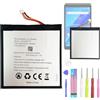 Aousavo Li32A097HTT Batteria di ricambio compatibile con Blackview Tab6 Tablet 3210099 Li32A097HTT DK034 con Free Toolkit
