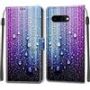 KENHONER Cover Compatibile con Google Pixel 9A, Premium Pelle PU Portafoglio Flip Libro Custodia per Pixel 9A [Protezione Completa] - rugiada