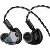 Linsoul ZiiGaat Horizon In Ear Monitor, Cuffie Cablate HiFi 1DD+2BA+2Planar, Cuffie da Studio IEM, Accordatura Bilanciata Naturale con Estensione degli Alti Lisci come il Burro per Musicisti Audiofili