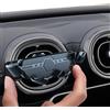 YIEDDE Supporto per telefono rotondo da auto per Smart 453 451 MINI, supporto per telefono da auto con presa d'aria circolare (Bocchette d'aria rotonde)