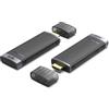 VENTION HDMI Wireless, Trasmettitore e Ricevitore HDMI Wireless, Plug and Play Extender HDMI Wireless, Adattatore HDMI 2,4/5GHz per lo streaming video da PC a Monitor/Proiettore/Laptop/PC/TV Box/HDTV
