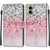 KENHONER Cover Compatibile con iPhone 17, Premium Pelle PU Portafoglio Flip Libro Custodia per iPhone 17 [Protezione Completa] - Nevicare