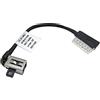 ZAHARA Connettore Alimentazione Carica DC Power Jack Sostituzione per dell Inspiron 15 3511 3515 3520 3525 3530 3535,Inspiron 5640 5645 DC Power Jack/Charging Port DC301017H00 0231X7 DC301018100