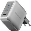 EF ECOFLOW EcoFlow Rapid Pro Caricabatterie (140 W, 4 porte, GaN), 140 W (max), USB-C, caricatore 4 in 1 per iPhone 16/15, Samsung, MacBook