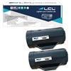 LCL Cartucce di Toner Compatibile H815dw S2815dn S2810dn 593-BBMH 593-BBMF | 47GMH KNRMF 593-BBMM (2 Nero) Sostituzione per Dell H815 H815dw S2810dn S2815dn