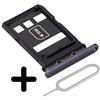 Tech Stor3 Adattatore Compatibile con Huawei P40 Ricambio Scheda SIM + Perno - Supporto Scheda Memoria (Slot Memory Card) + NM Card - Colore Nero