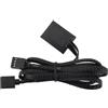 YINETTECH Cavo adattatore da ventola a scheda madre da 5 V a 3 pin aRGB/4 pin PWM a scheda madre, parte di ricambio per ventola del computer compatibile con ventola Lian Li SL I-nfinity UNI