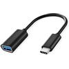 Sooiiyu Adattatore da USB C a USB, Cavo OTG Tipo C Maschio a USB Femmina, Compatibile con iPhone 16/15 Pro Max, iPad, MacBook Pro/Air, Samsung Galaxy S25/S24/S23/S22/S21, Google Pixel, Nero