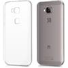 REY Cover in Gel TPU Trasparente per Huawei G8 GX8, Ultra Sottile 0,33 mm, Morbido Flessibile, Custodia Silicone