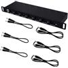 GeeekPi RackMate Accessories DC PDU Lite 7-CH 0.5U for DeskPi Rackmate T1