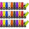 AreTop Chiavetta USB da 1 GB, confezione da 50, chiavetta USB 2.0 con cordino di rotazione per archiviazione dati su pc/laptop/tablet