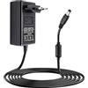 Inajoke Adattatore CA 12 V 3 A 36 W universale AC-DC con connettore 5,5 × 2,1 mm | Alimentazione 12V per LED, telecamere, router, altoparlanti, sistema telefonico, protezione da sovratensione e corto circuito
